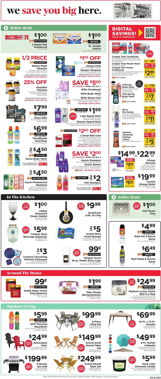 Catalogue ShopRite from 05/23/2025