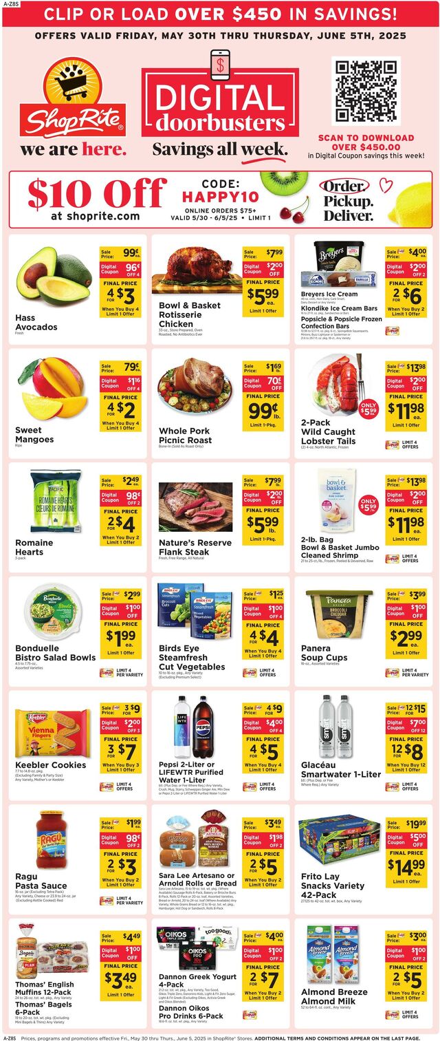 Catalogue ShopRite from 05/29/2025