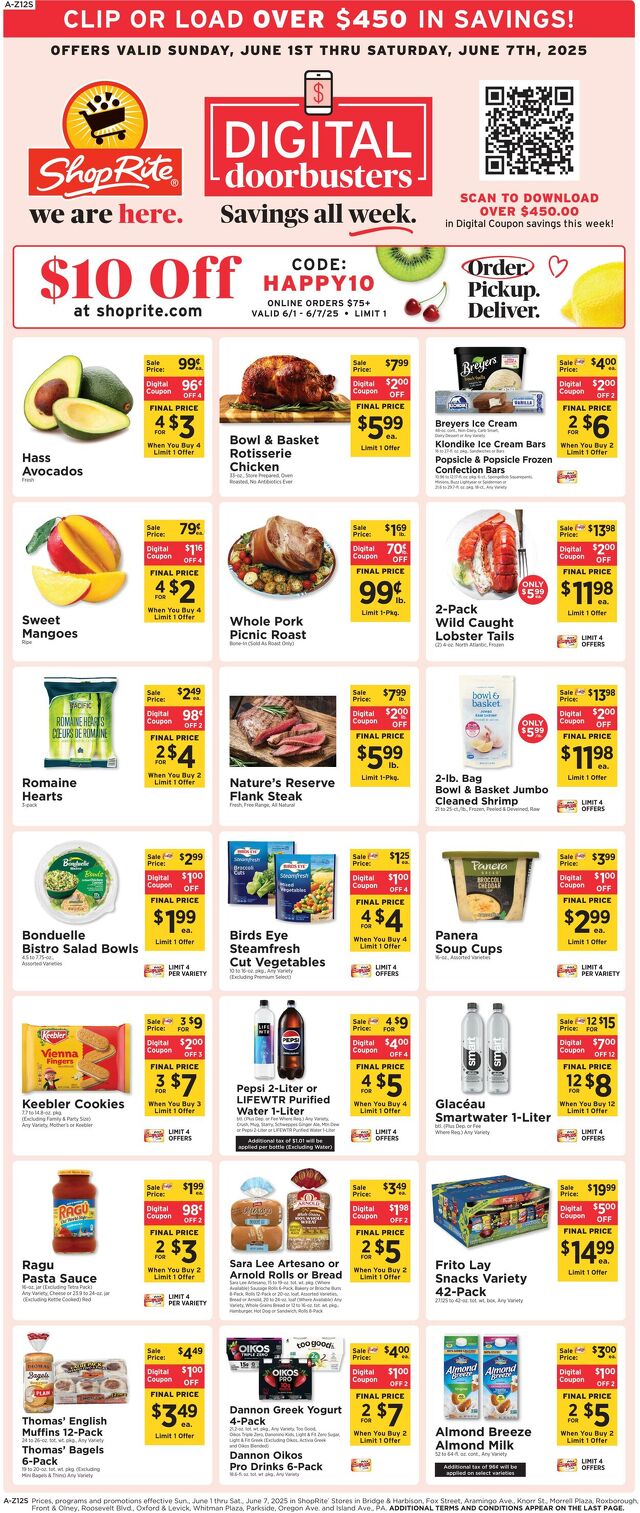 Catalogue ShopRite from 05/30/2025