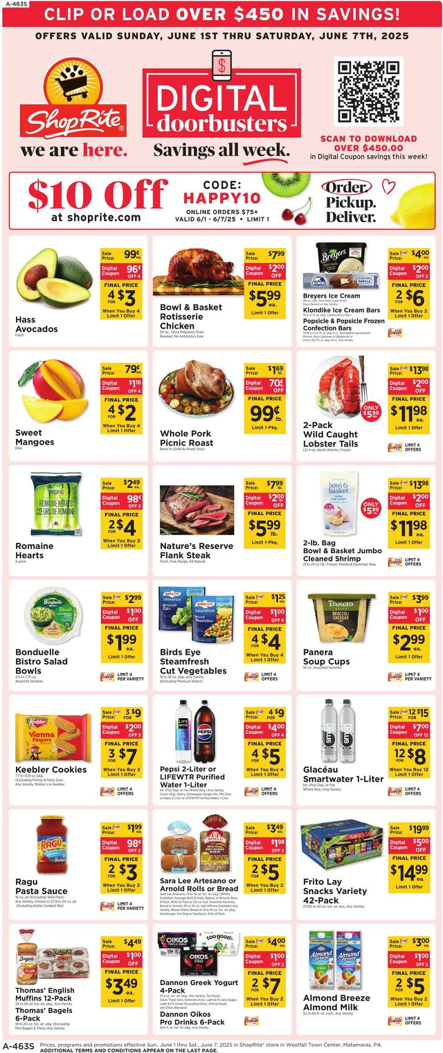 Catalogue ShopRite from 05/30/2025