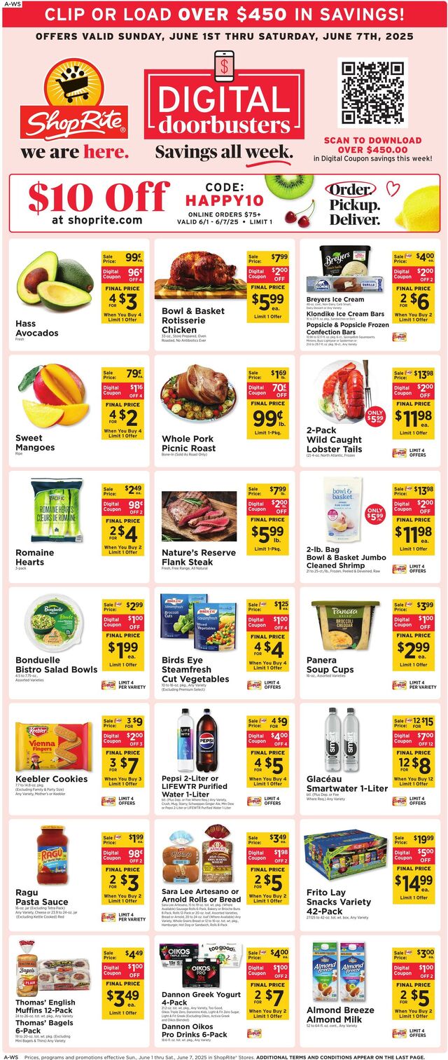 Catalogue ShopRite from 05/30/2025