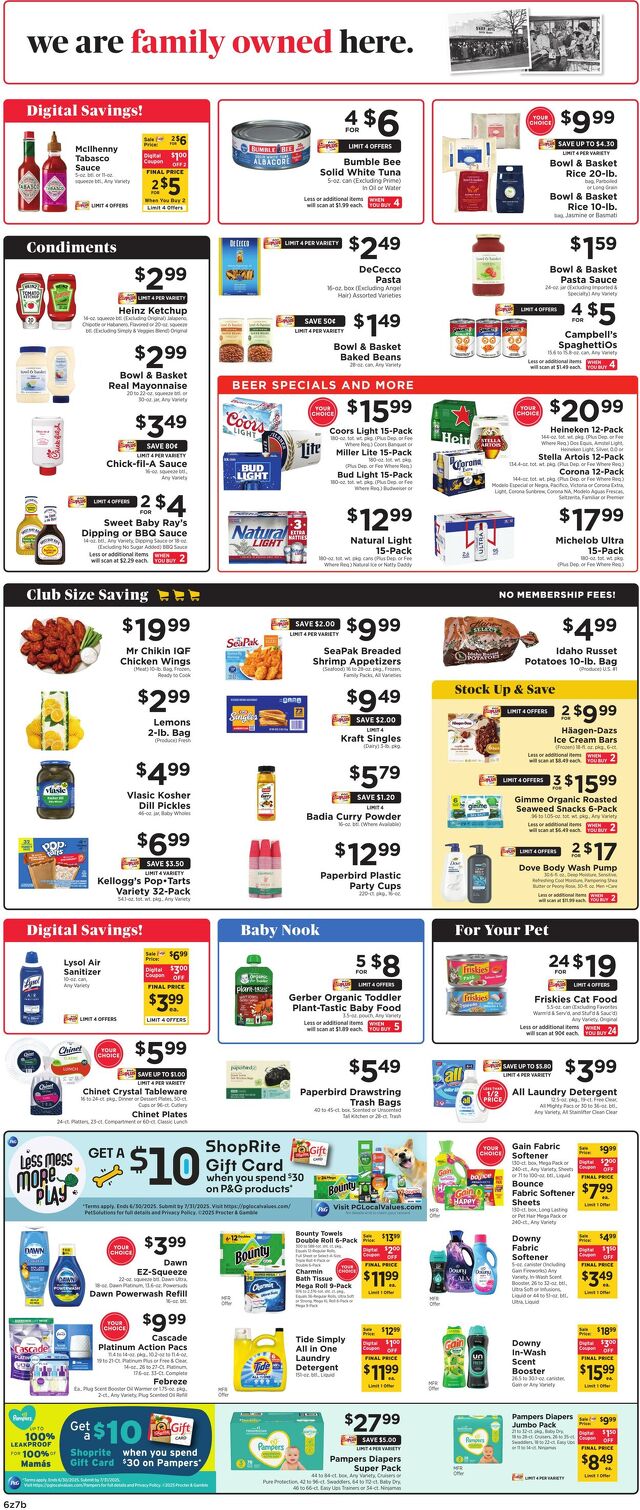 Catalogue ShopRite from 06/13/2025