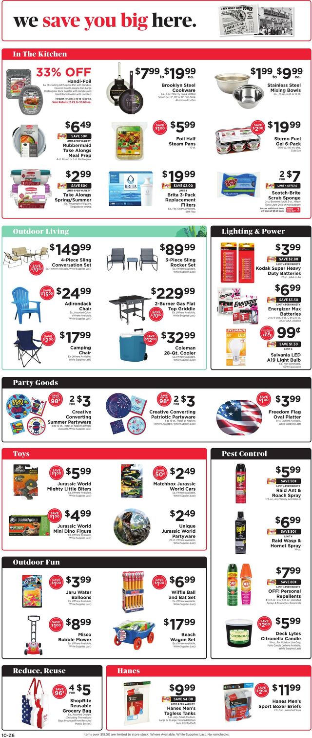 Catalogue ShopRite from 06/20/2025