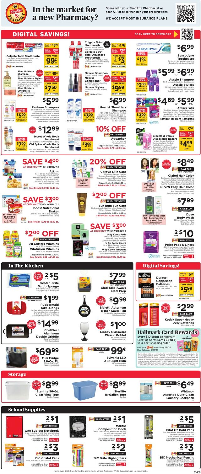 Catalogue ShopRite from 07/10/2025
