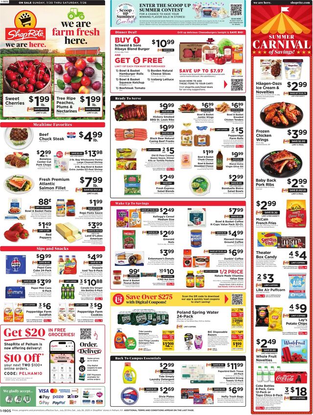 Catalogue ShopRite from 07/17/2025