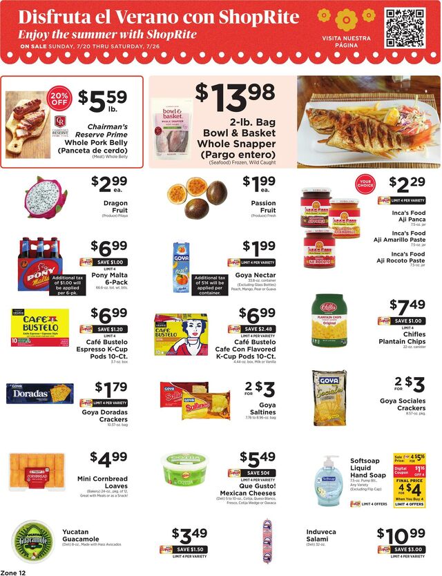 Catalogue ShopRite from 07/17/2025