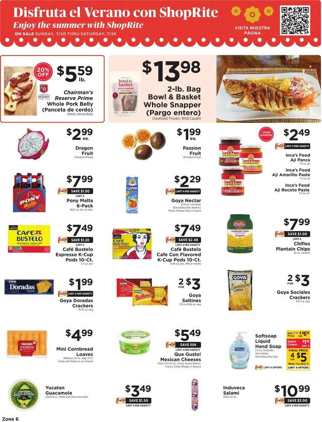 Catalogue ShopRite from 07/17/2025