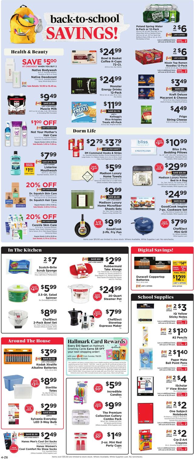 Catalogue ShopRite from 07/17/2025