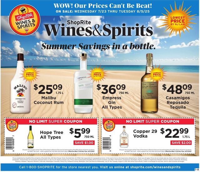 Catalogue ShopRite from 07/23/2025