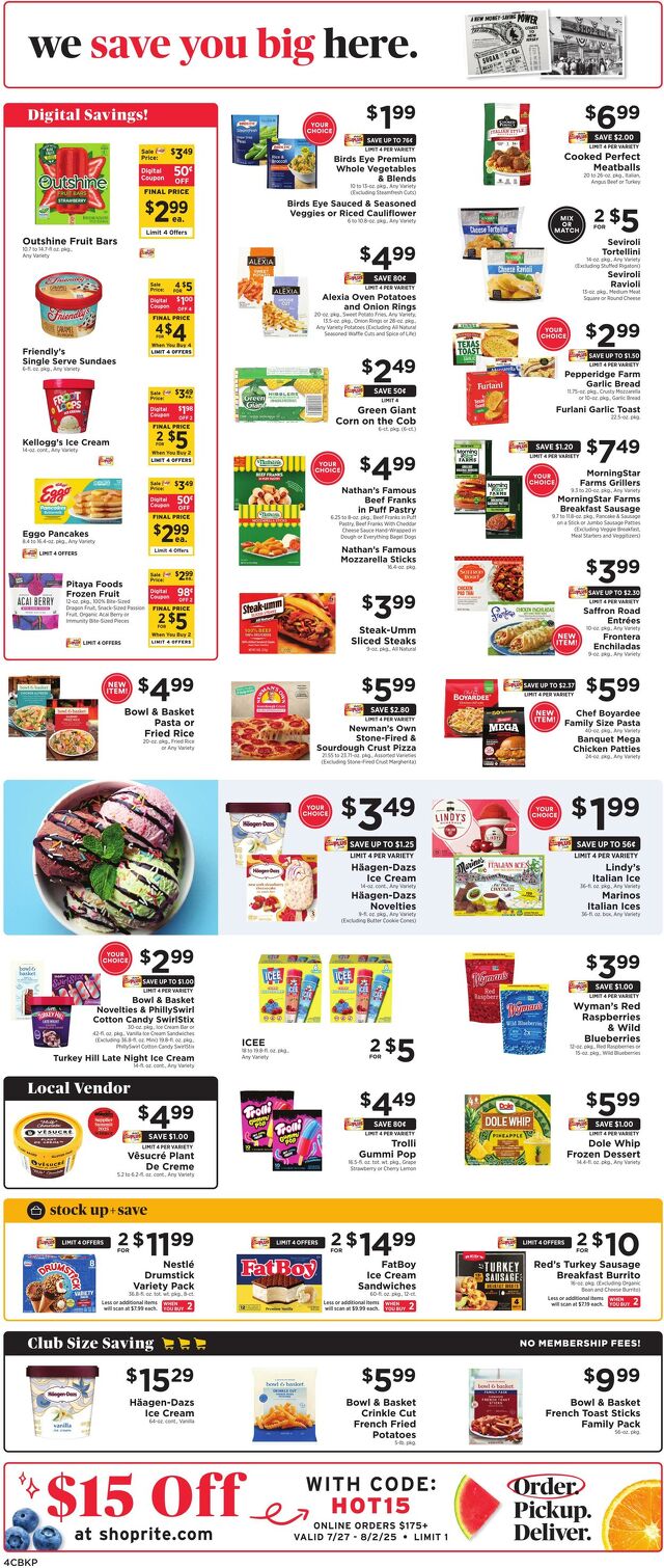 Catalogue ShopRite from 07/24/2025