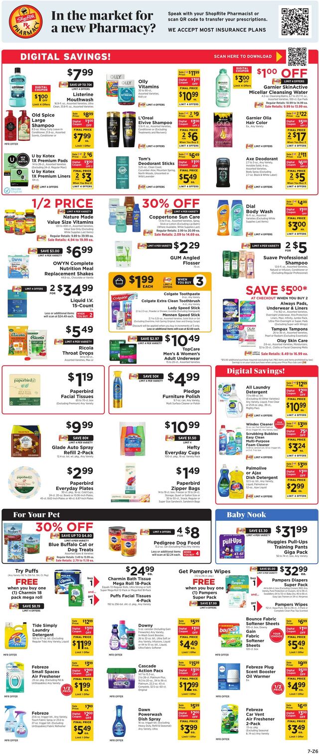 Catalogue ShopRite from 07/24/2025