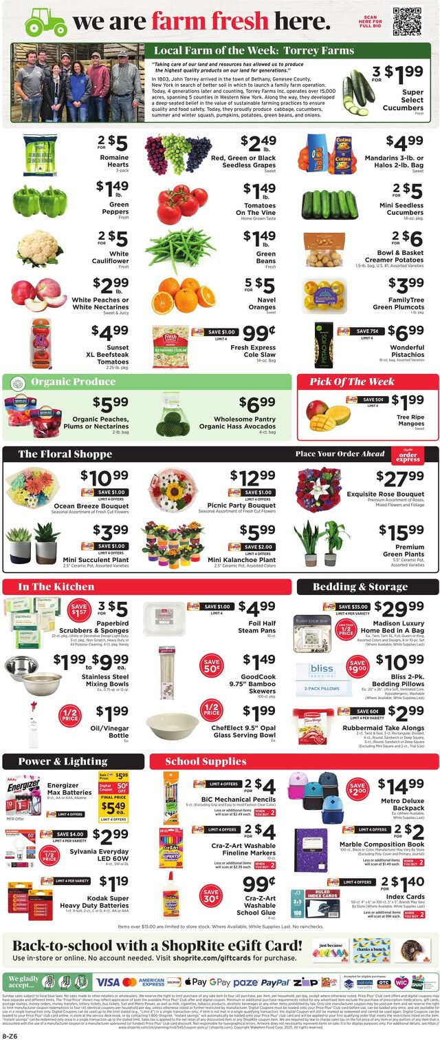 Catalogue ShopRite from 07/24/2025