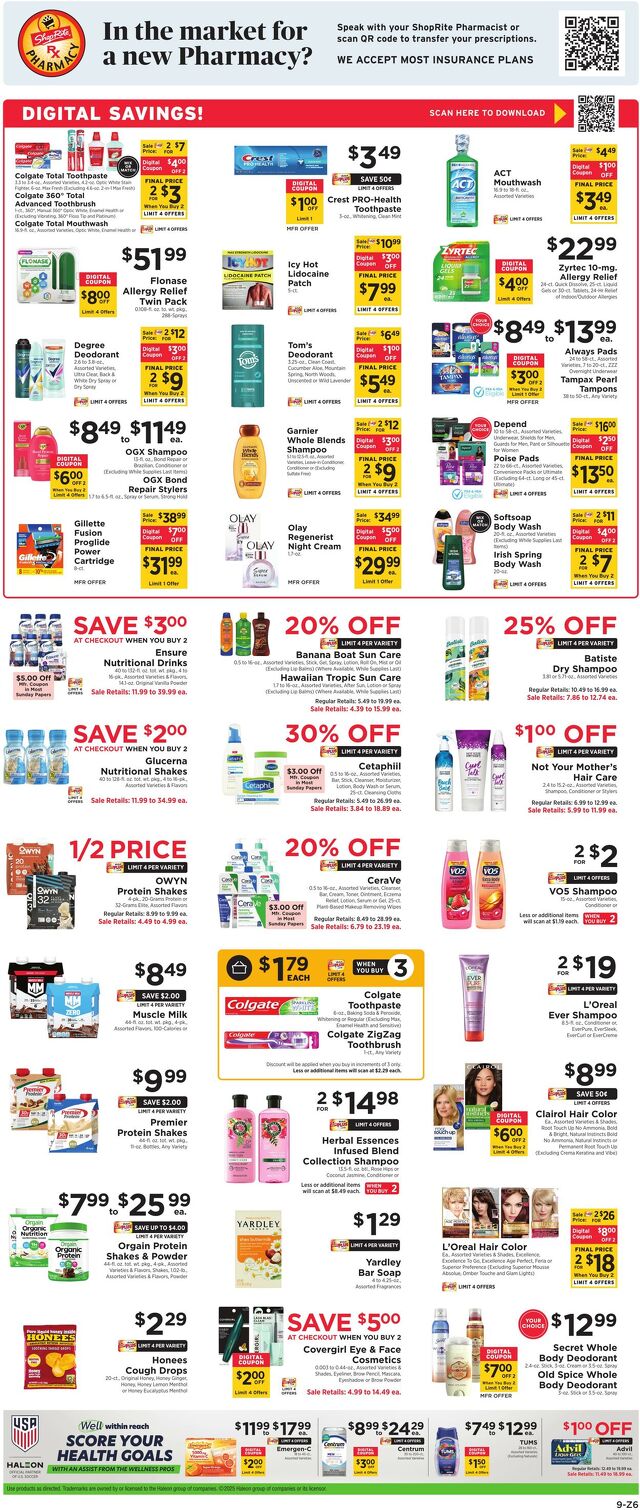 Catalogue ShopRite from 07/31/2025
