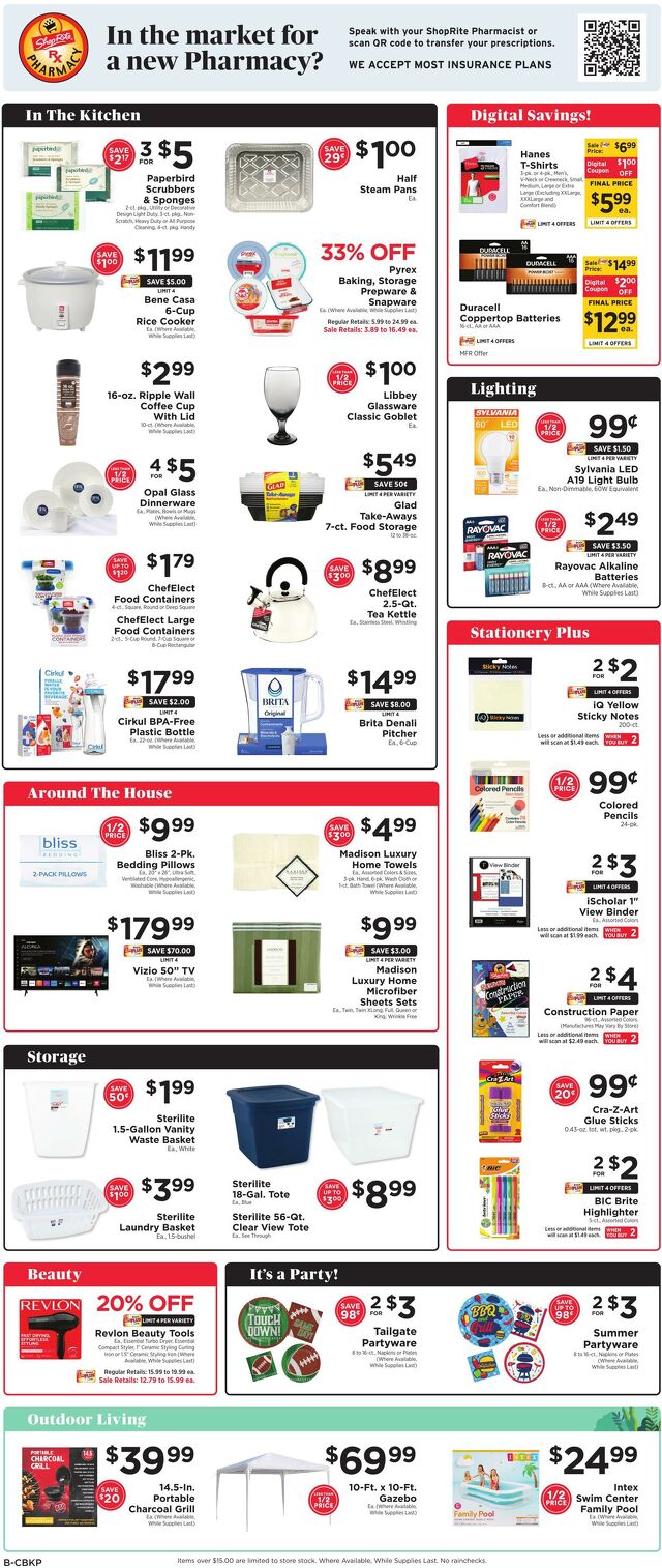 Catalogue ShopRite from 07/31/2025
