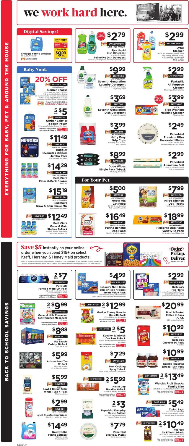 Catalogue ShopRite from 08/07/2025