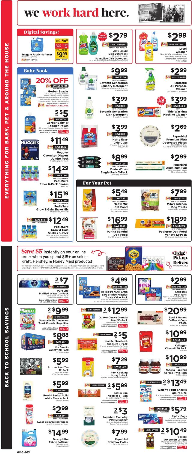 Catalogue ShopRite from 08/07/2025