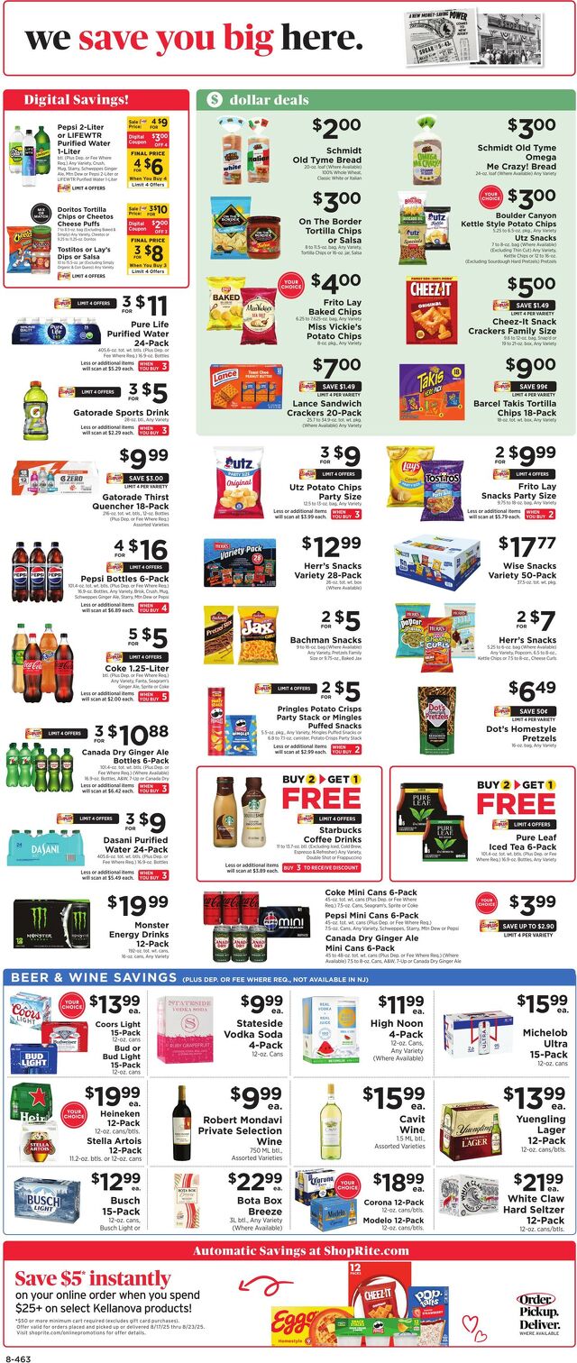 Catalogue ShopRite from 08/14/2025