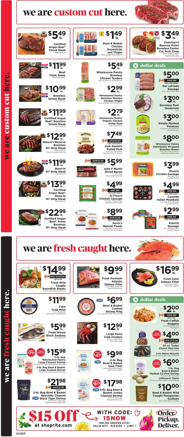 Catalogue ShopRite from 08/14/2025