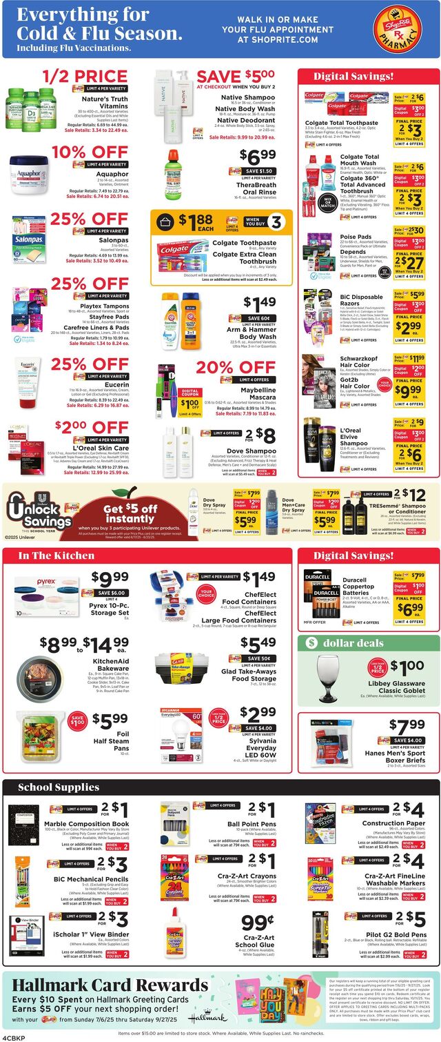 Catalogue ShopRite from 08/14/2025