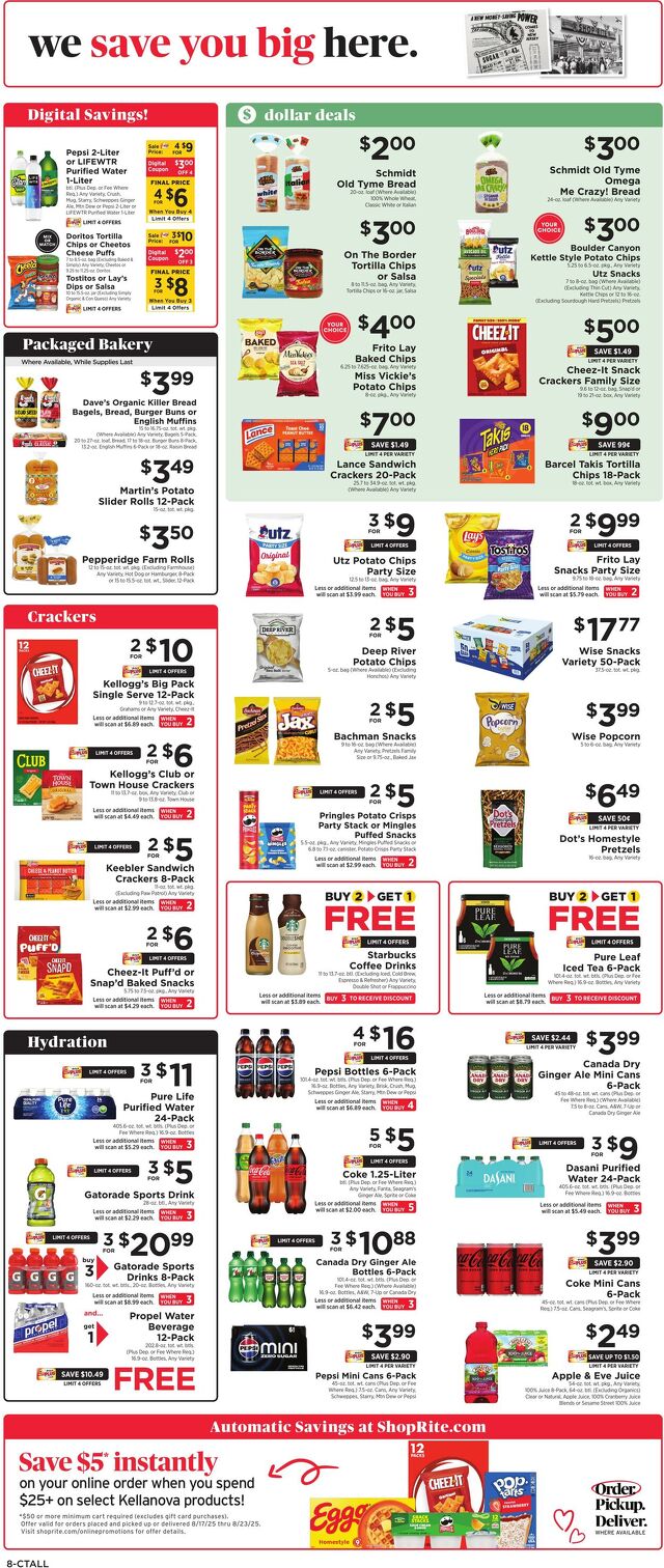 Catalogue ShopRite from 08/14/2025