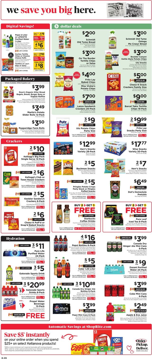Catalogue ShopRite from 08/14/2025