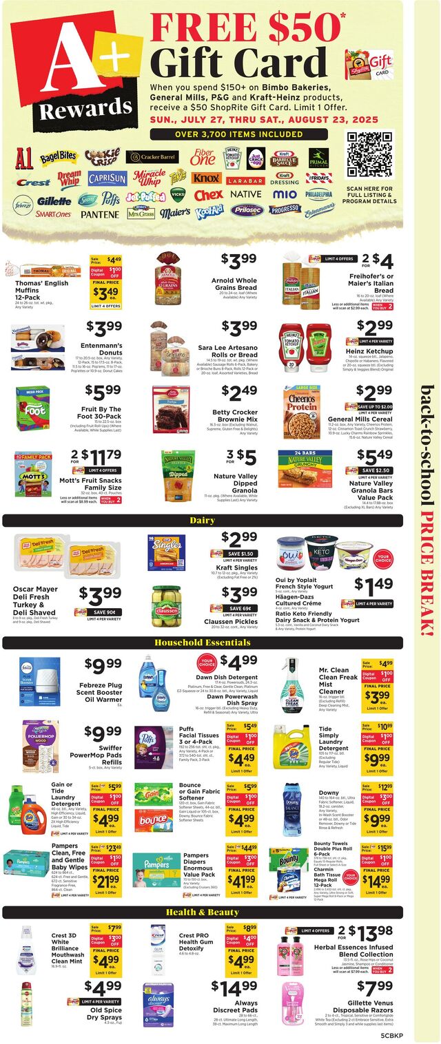 Catalogue ShopRite from 08/14/2025