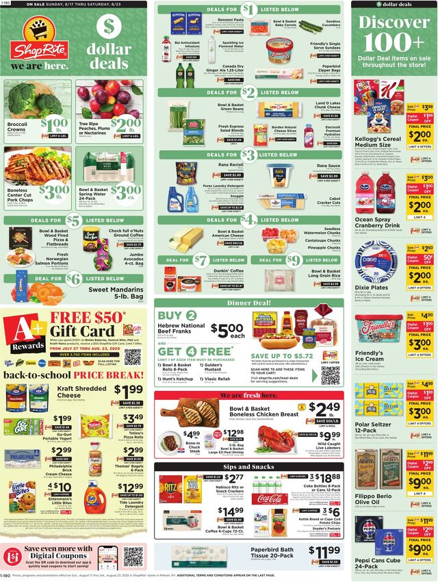 Catalogue ShopRite from 08/14/2025