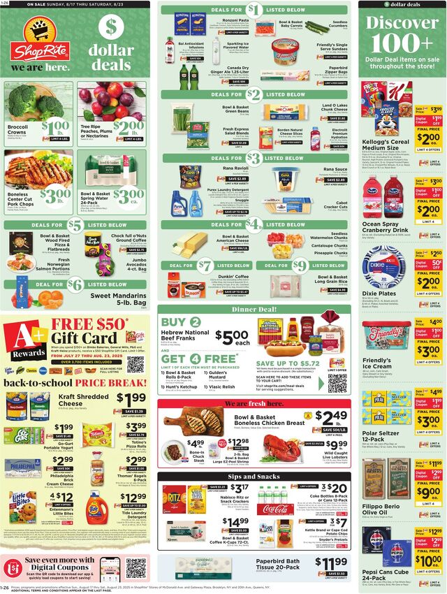 Catalogue ShopRite from 08/14/2025