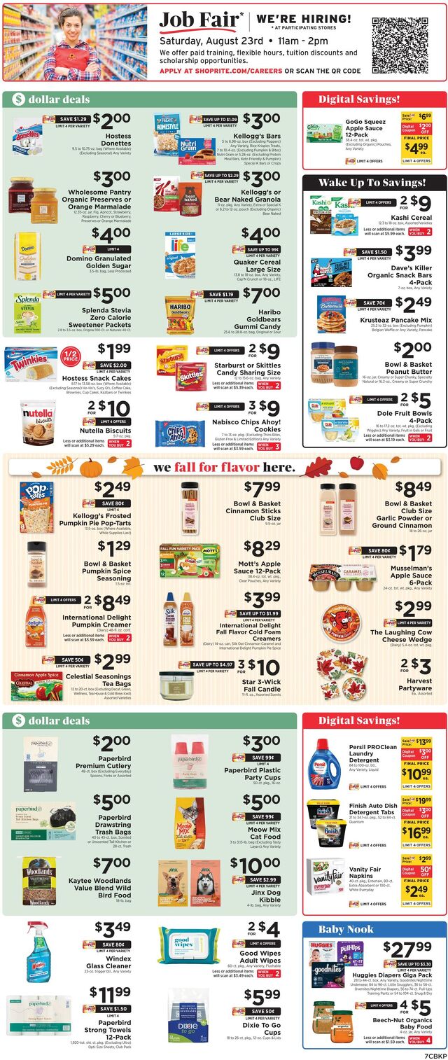 Catalogue ShopRite from 08/14/2025