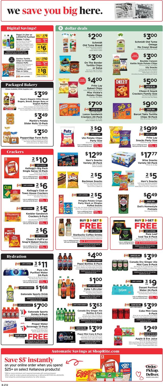 Catalogue ShopRite from 08/14/2025