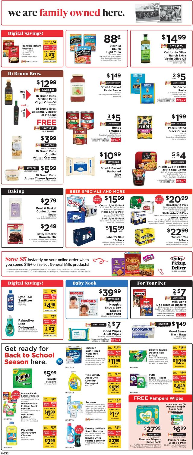 Catalogue ShopRite from 08/21/2025
