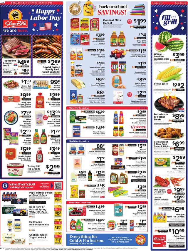 Catalogue ShopRite from 08/21/2025