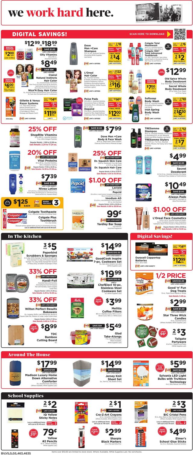 Catalogue ShopRite from 08/28/2025