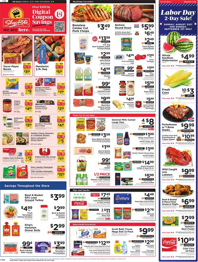 Catalogue ShopRite from 08/28/2025