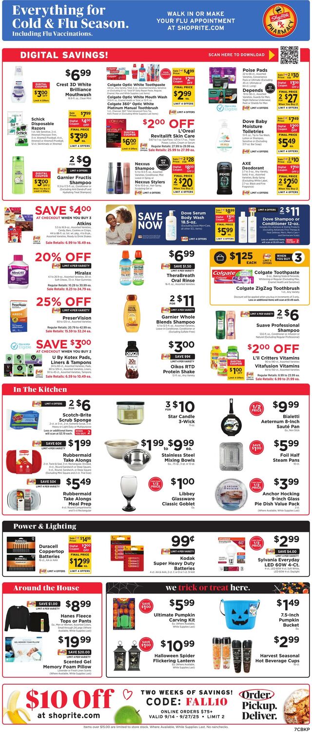 Catalogue ShopRite from 09/11/2025