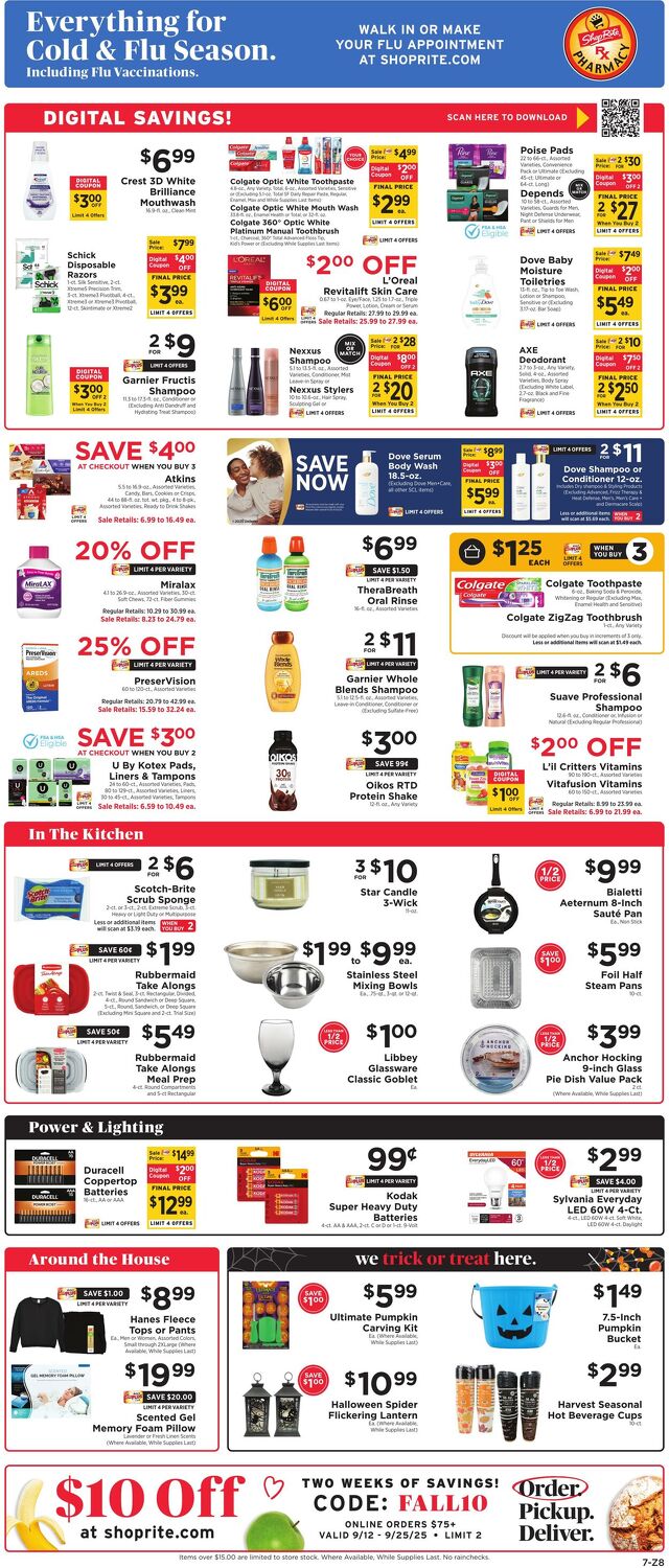 Catalogue ShopRite from 09/12/2025