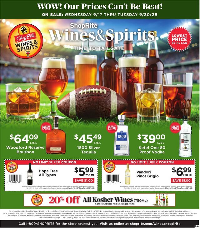 Catalogue ShopRite from 09/17/2025