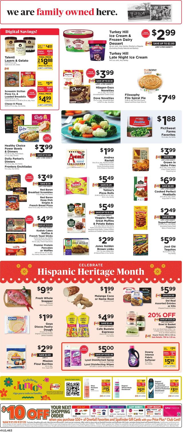 Catalogue ShopRite from 09/18/2025