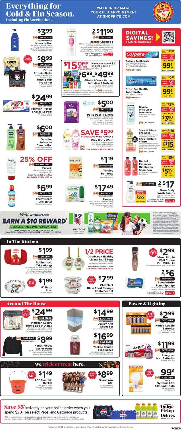 Catalogue ShopRite from 09/18/2025