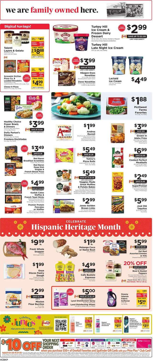 Catalogue ShopRite from 09/18/2025