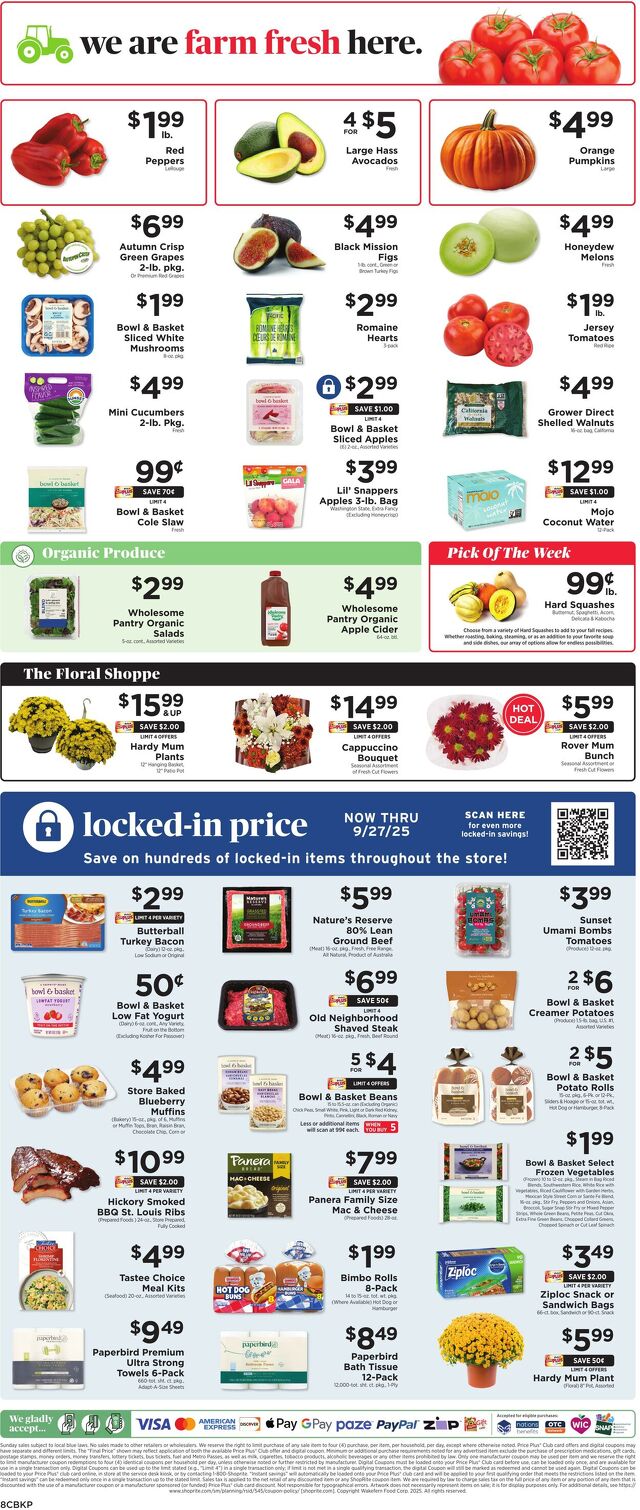 Catalogue ShopRite from 09/18/2025