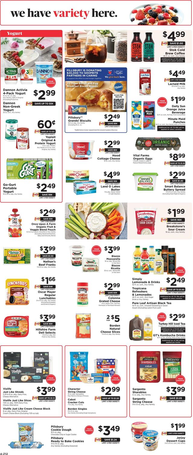 Catalogue ShopRite from 09/25/2025