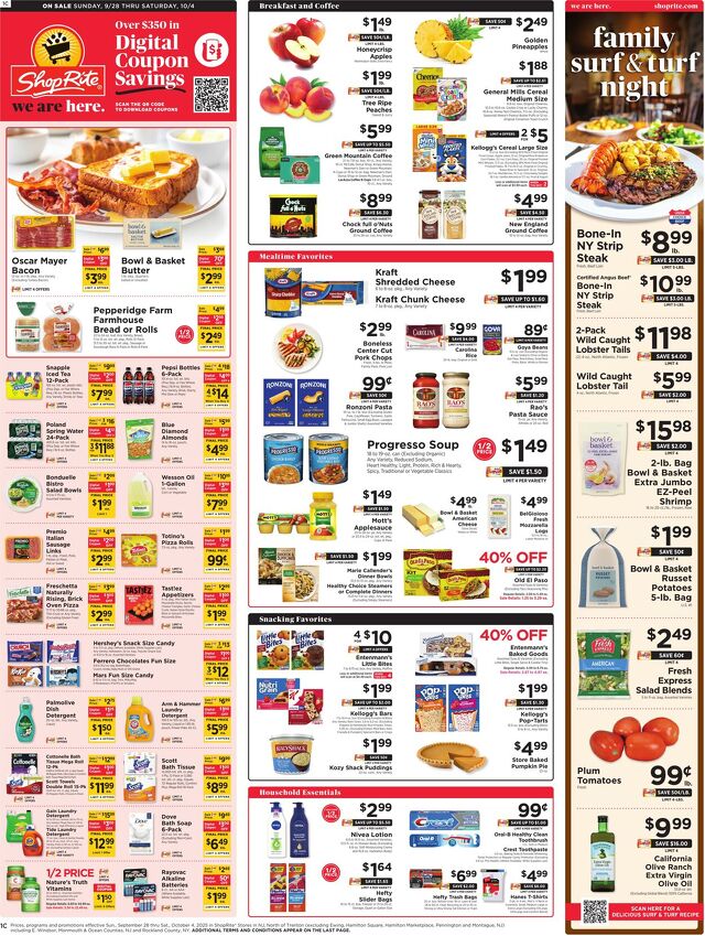 Catalogue ShopRite from 09/25/2025