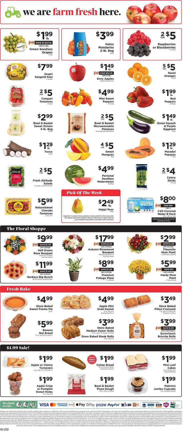 Catalogue ShopRite from 09/25/2025