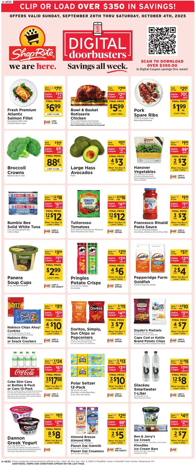 Catalogue ShopRite from 09/25/2025