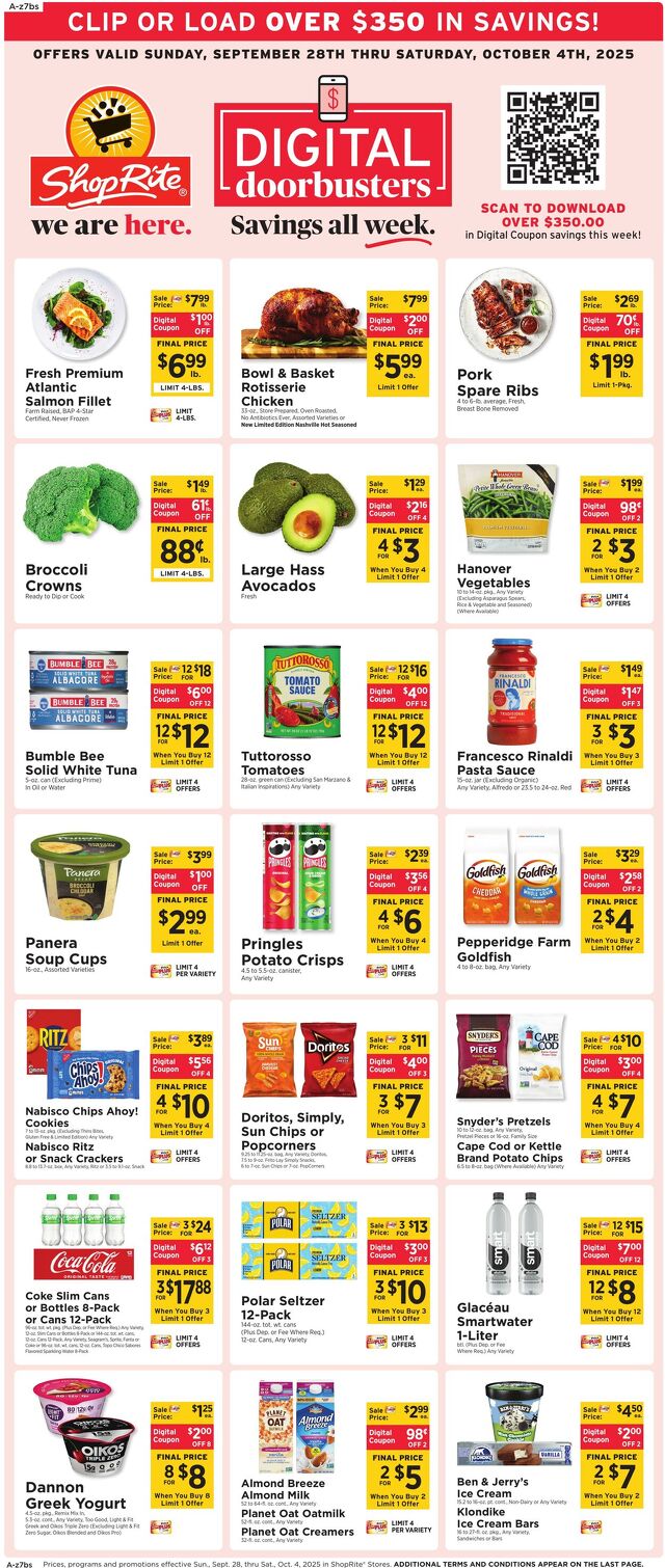 Catalogue ShopRite from 09/25/2025