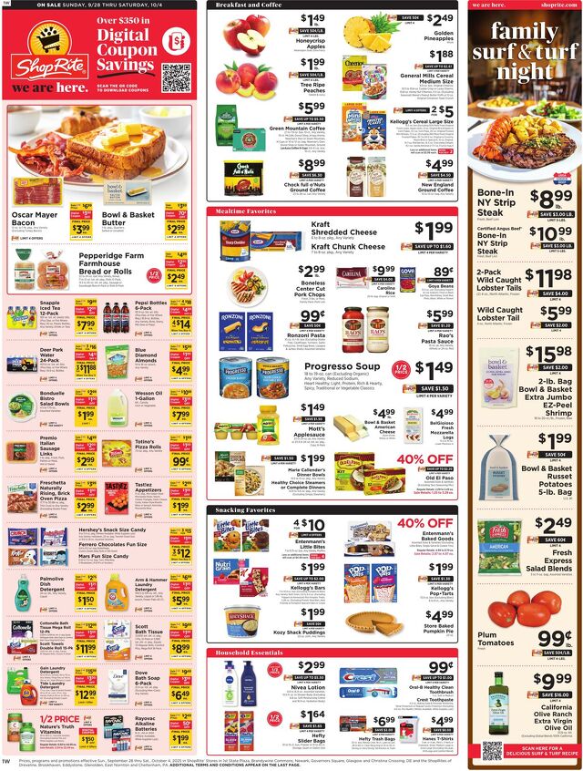 Catalogue ShopRite from 09/25/2025