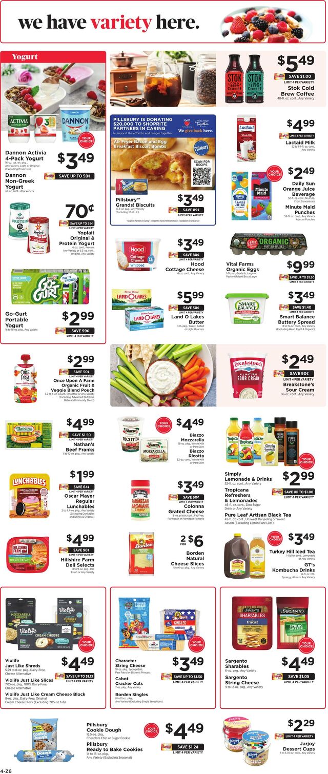 Catalogue ShopRite from 09/25/2025