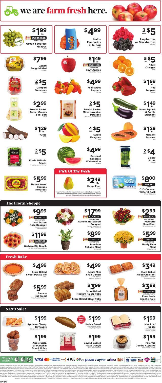 Catalogue ShopRite from 09/25/2025
