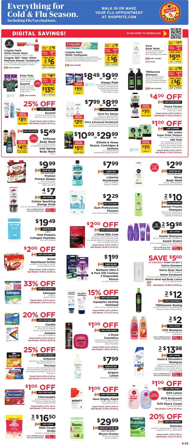 Catalogue ShopRite from 09/25/2025
